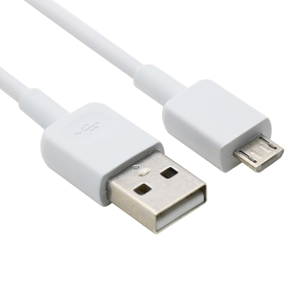 USB cable micro usb 2.0 to usb2.0 data and 2A fast charging cable for Andriod mobile phone and tablet 1m white color
