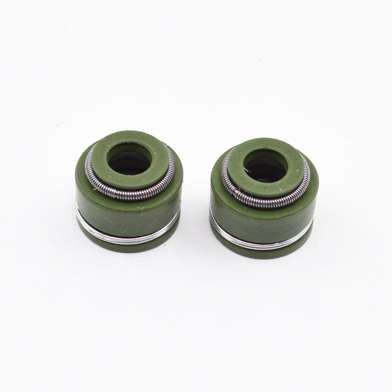 Válvula de admisión de motor de motocicleta, válvula de escape, sello de aceite de guía para Suzuki GN125 GS125 GN GS 125 125cc, repuestos de motor: MULTI