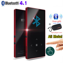 BENJIE K8 Ultra mince Bluetooth MP4 lecteur tactile bouton 8GB lecteur de musique 1.8 pouces écran couleur sans perte HiFi son avec Radio FM