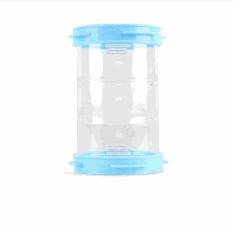 Acryl Transparante Pijp Hamster Speelgoed voor Kleine Dieren Hamster Kooien Buizen Spelen 1Pcs: Short straight pipe