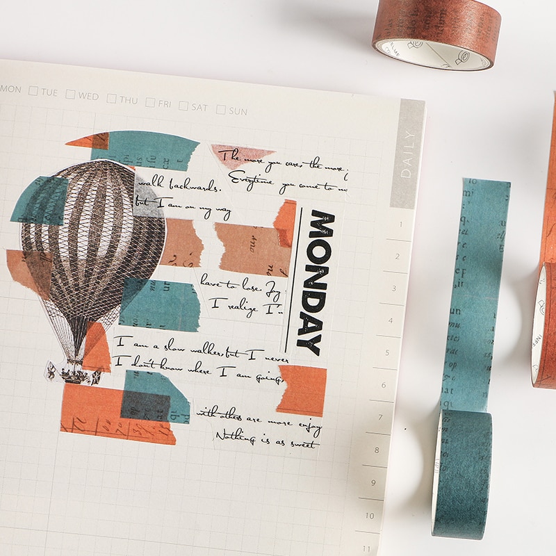 10 Uds conjunto de cintas adhesivas Vintage 15mm decoración cuadrícula a cuadros Morandi cintas washi de colores herramienta de scrapbooking papelería A6196
