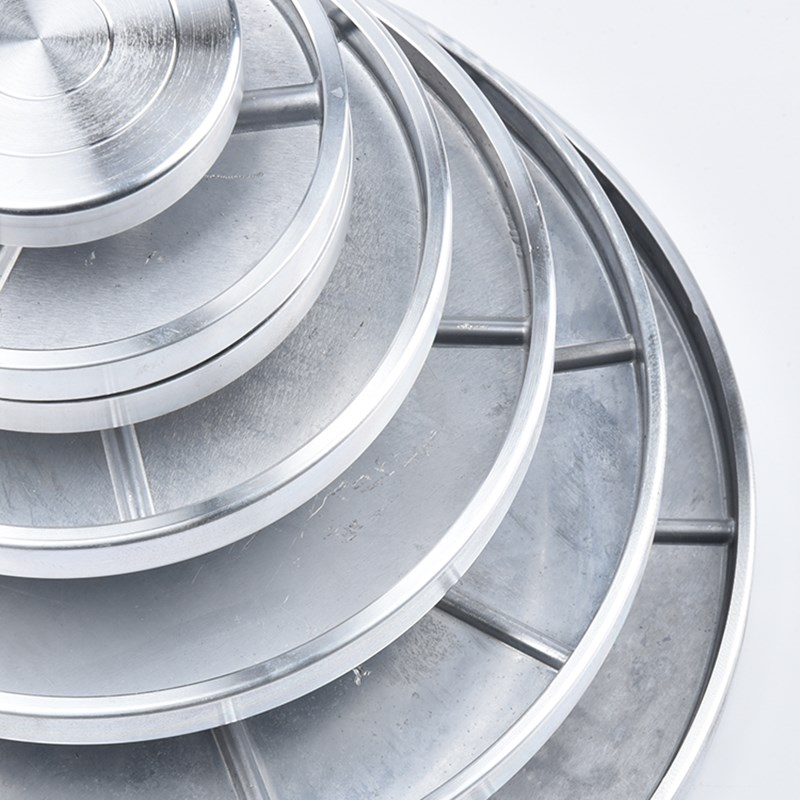 Pottery Aluminum Alloy Double-sided Turntable Sculpture Pottery Clay Handmade Model Platform Pottery Wheel Modeling Turntable