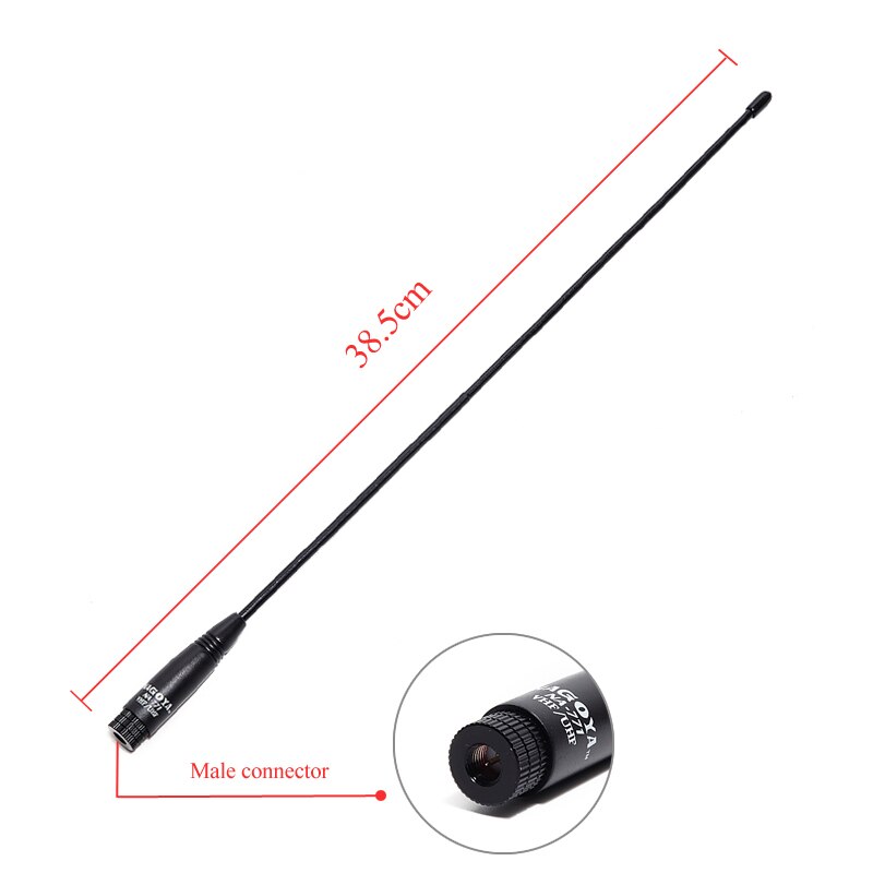 Nagoya NA-771 Sma-Male Dual Band 144/430 Mhz Antenne NA771 Voor Handheld Gps Garmin Alpha 100 50 astro 430 320 220 900