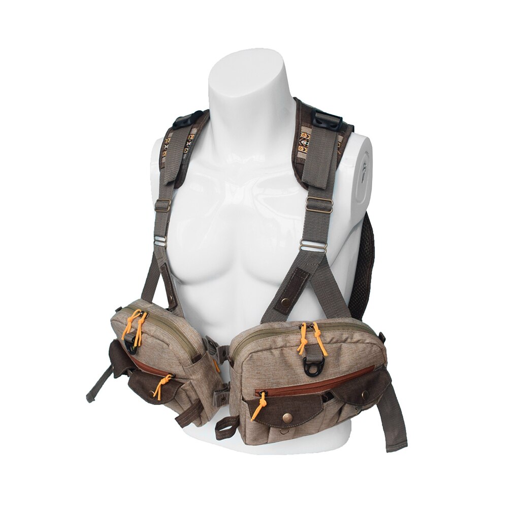Gilet de pêche réglable pour hommes et femmes mouche basse pêche et activités de plein air gilet veste sac multi-poches