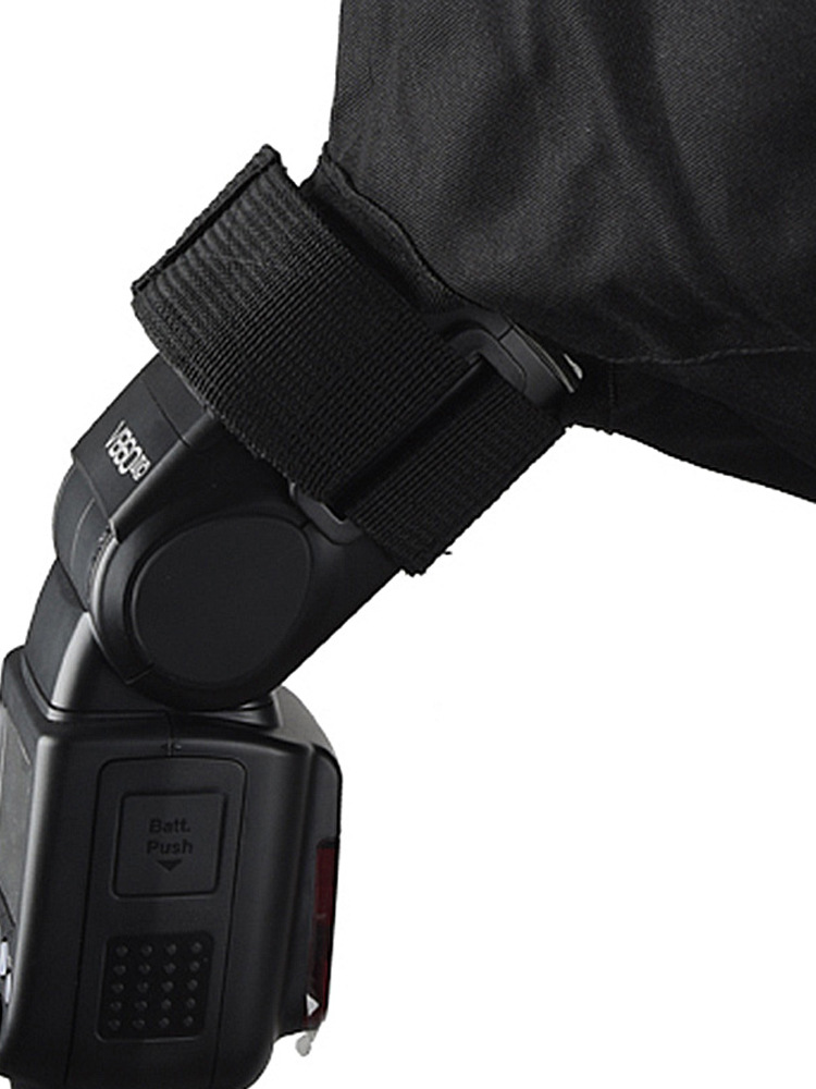 Diffusore Speedlite Flash Softbox Flash a cono rotondo pieghevole portatile da 44 cm per accessori per studio fotografico