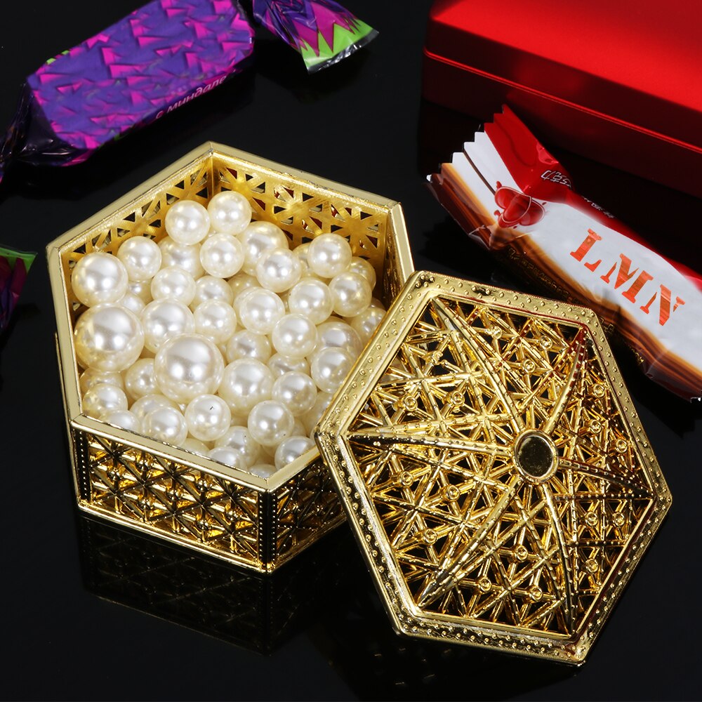 1pc plast hul folie godteri sjokolade godbit boks bryllup favorisere ekteskap baby shower fest event pakke bokser