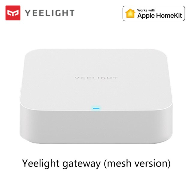 Yeelight-bombilla de temperatura de Color M2, malla Bluetooth E14 E27, malla Bluetooth, Control por aplicación para Apple Homekit Mihome App: Yeelight Gateway