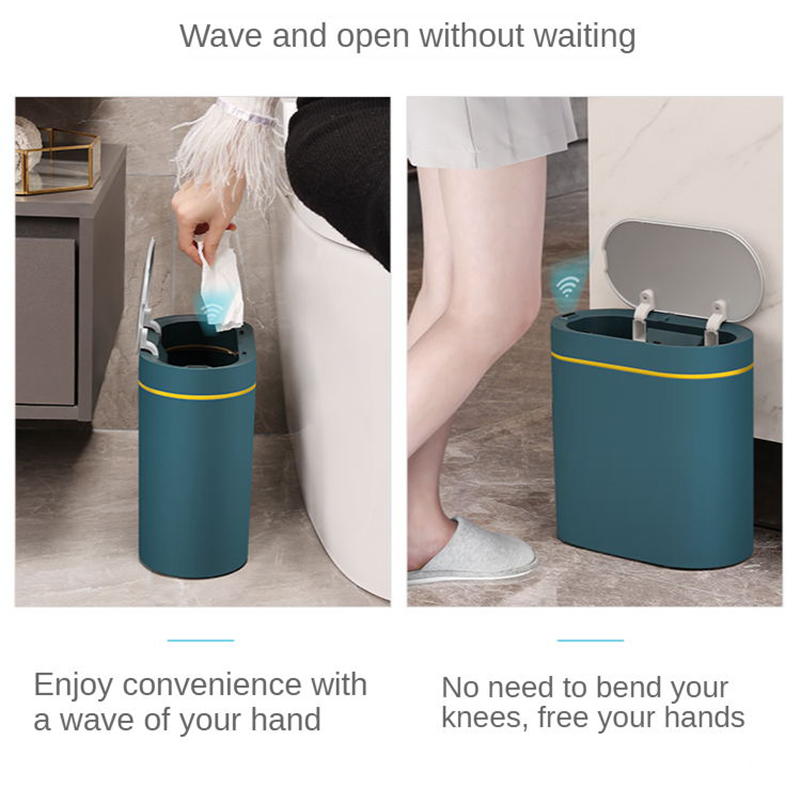 Poubelle électronique automatique 7L/8L à capteur – Grandado