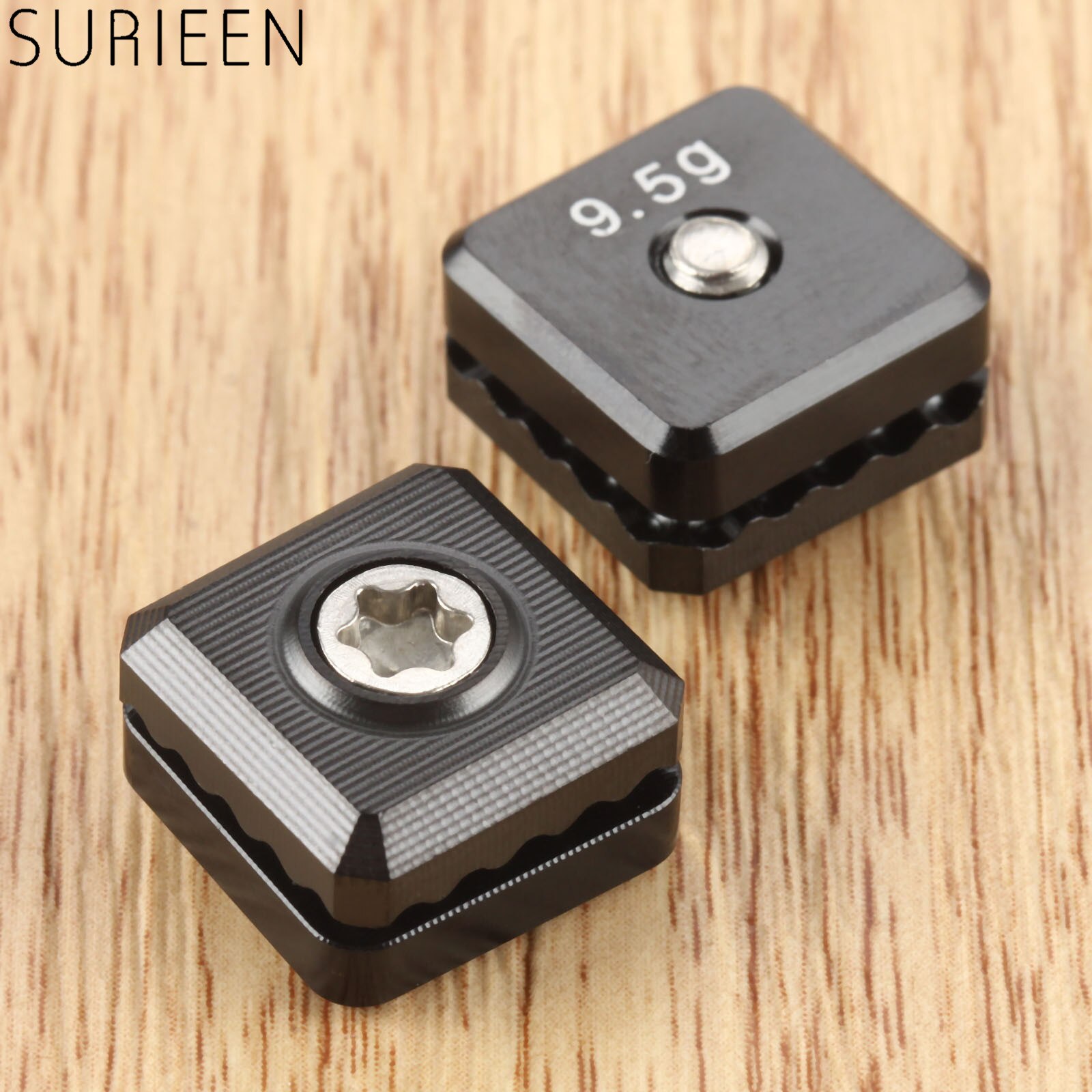 SURIEEN 1Pc Alloy Golf Club Weight Screw Replacement Fit for M3 Driver 5g 8g 9.5g 12g 13g Golf Club Heads Accessories: 9.5g