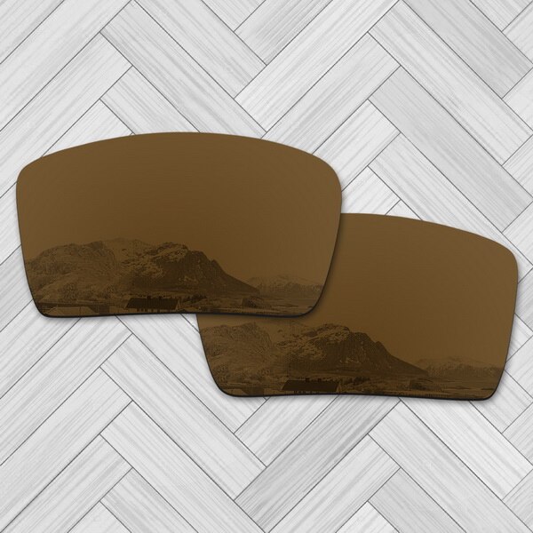 E.O.S 20+ Options Lens Replacement for OAKLEY Eyepatch 2 Sunglass: Bronze Golden