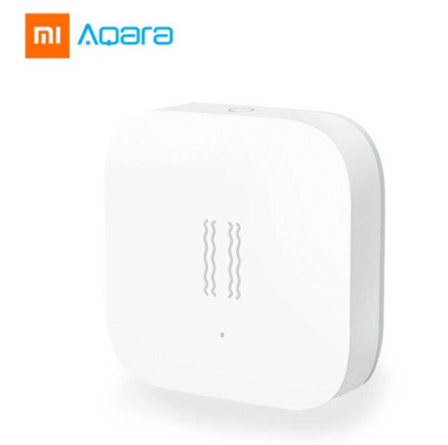 Aqara Smart Vibration Sensor ZigBee Shock Sensor for Home Safety, for Siaomi xiaomi mijia Mi Home App International Edition: 1pcs