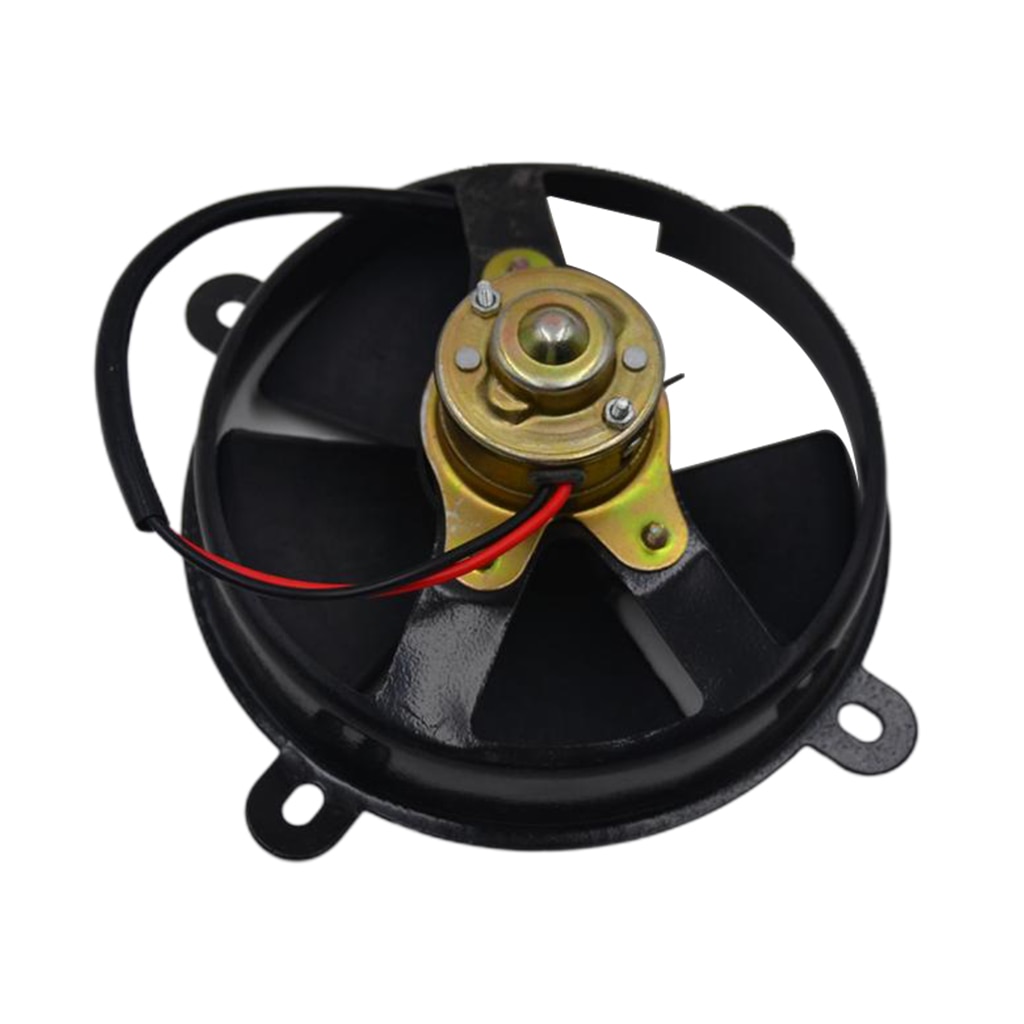 Ventilador de refrigeración del radiador del motor, 6 pulgadas, 5 aspas, 12V, Universal, para ATV de 150cc