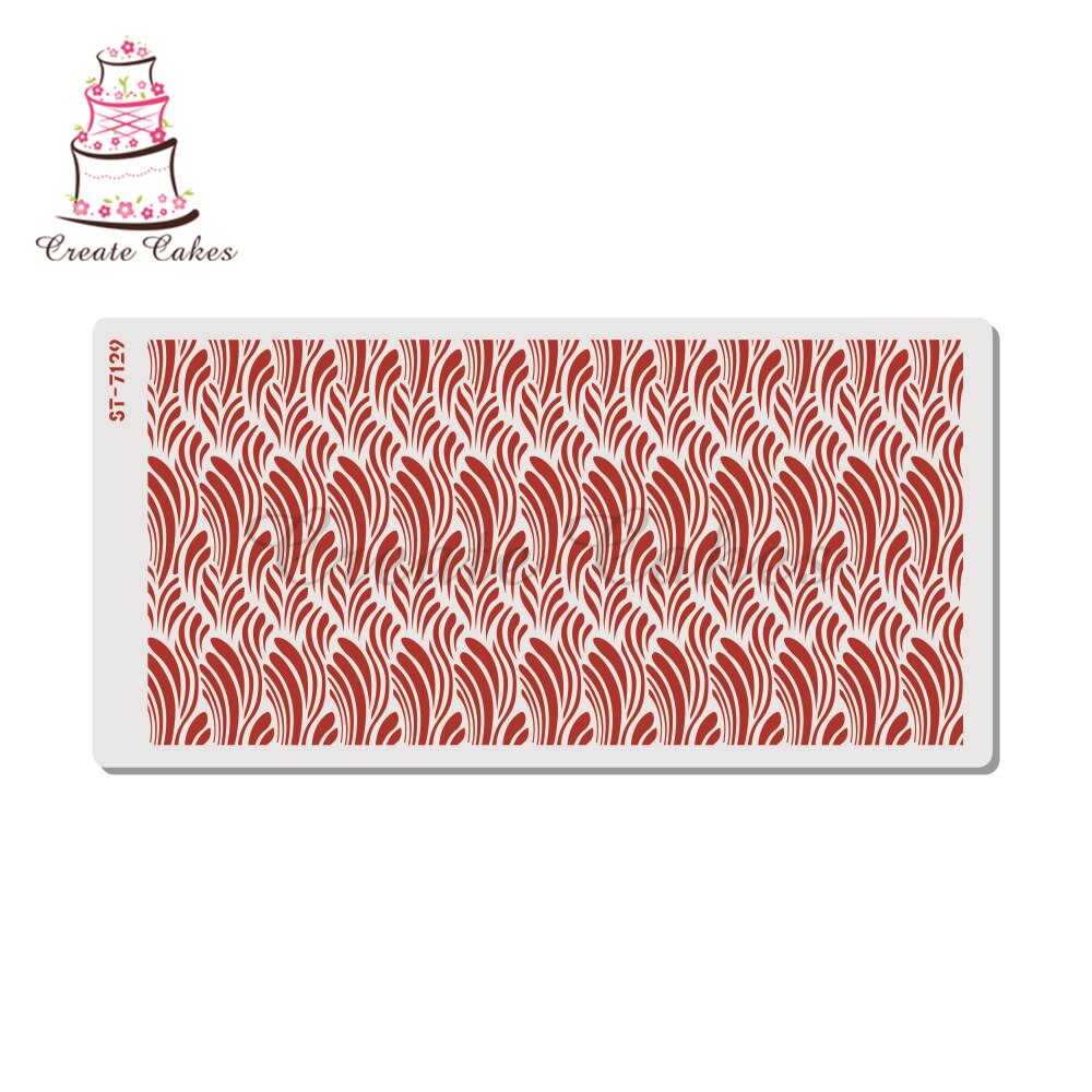 Patroon Wedding Cake Stencils Taart Kant Side Plastic Stencil Cake Side Kant Stencil Diy Tekening Shape Cake Decorating Tool