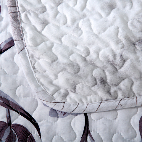 Bedsprei en sprei van microvezel, dun dekbed - tweepersoons/queensize 19