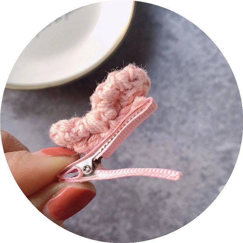 Lote de 5 uds. De pinzas para el pelo para bebé, lazos de flores de conejo para niña, horquilla de corona, pasadores de Haarspeldjes, accesorios para el cabello para bebé pequeño