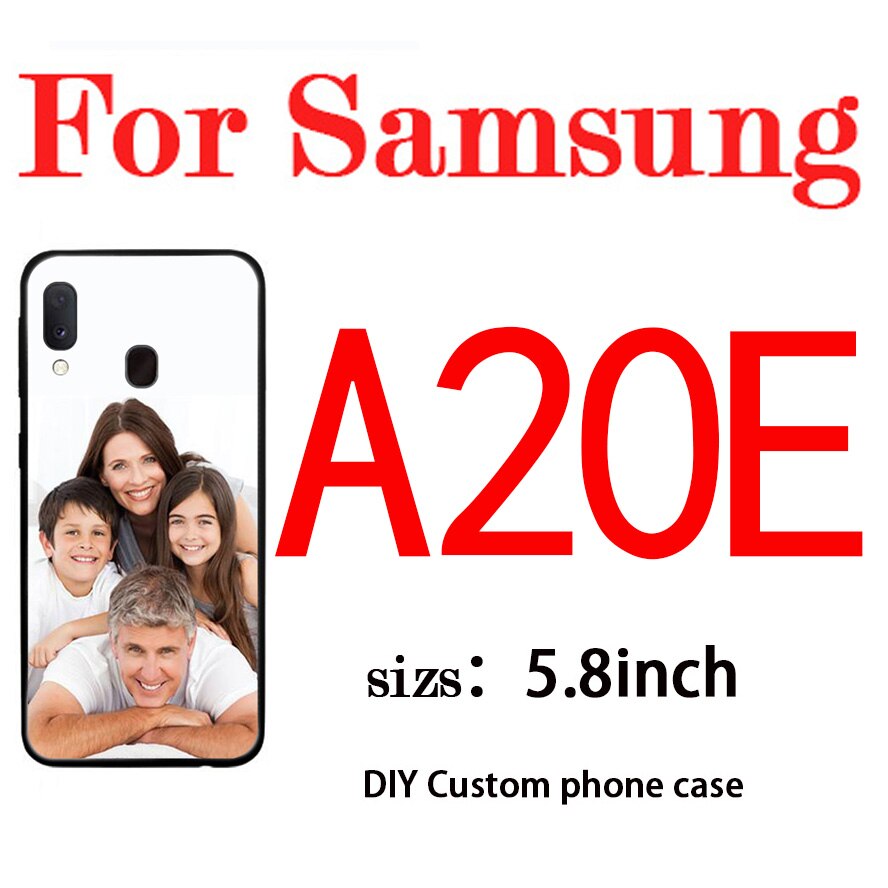 Personalizzato Soft TPU Cassa Del Telefono Per Samsung A10 A20 A30 A40 A50 A60 A70 M10 M20 M30S M40 A01 A11 a21 A31 A51 A71 A20E A20S copertura: For Samsung A20E