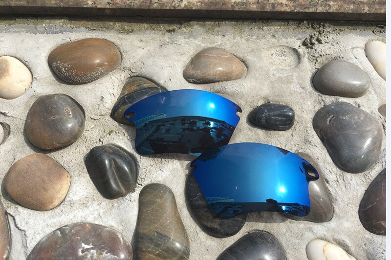 Kampire polariserede erstatningslinser til hurtig jakke xl solbriller - flere muligheder: Marine blå