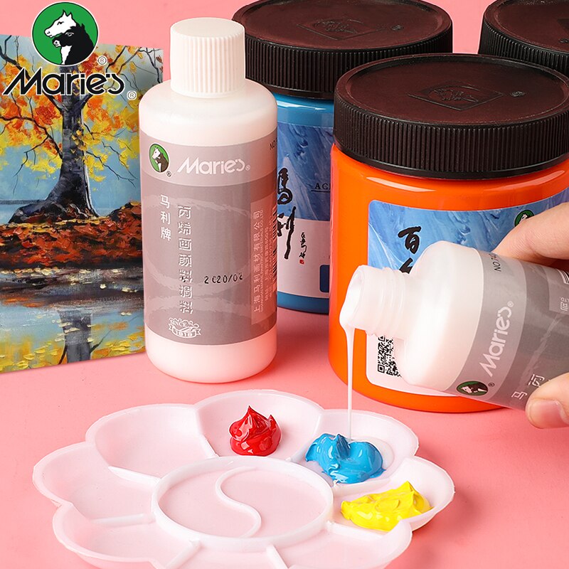 1 Bottle Marie’s Acrylic Fluid Flow Medium 100ml Matte Drawing Tool For Artist DIY Art Supplies