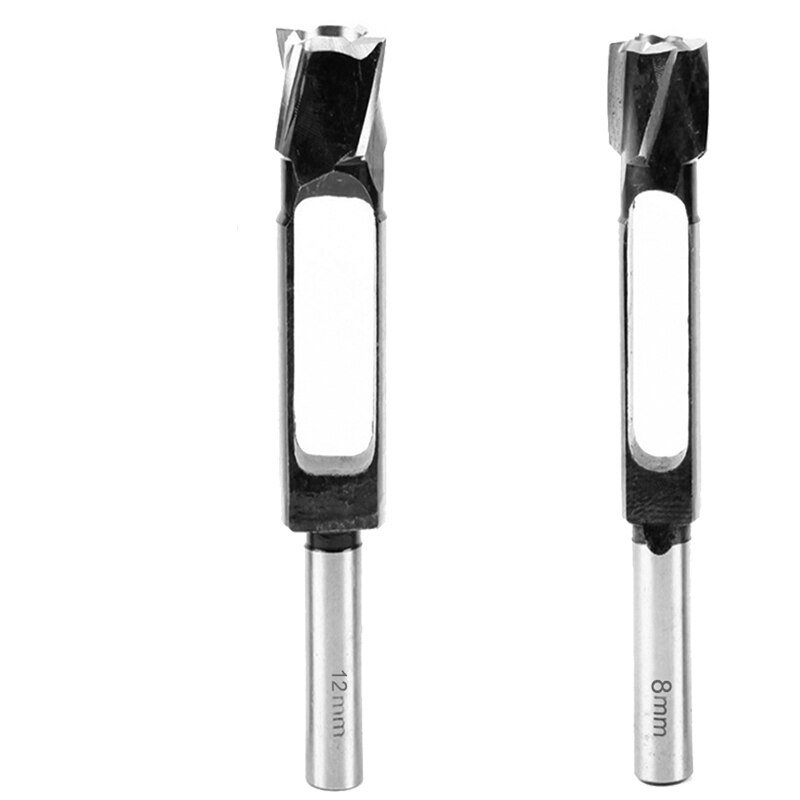 2x Tenon Dowel & Plug Cutter Tenon Maker, Tapered Snug Plug Cutters(12mm&8mm)