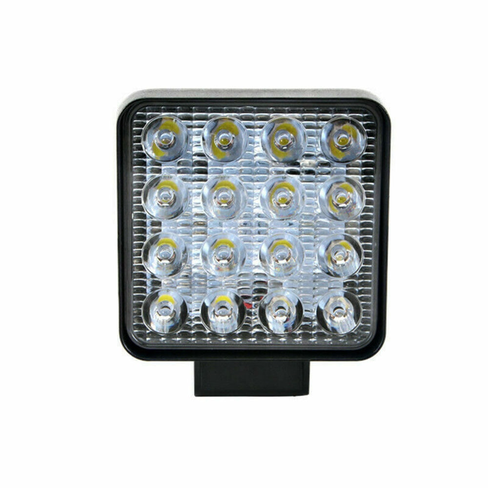 2 stk sæt 48w led arbejdslys 12v 24v lampe spotlight til offroad lastbil 3520lm