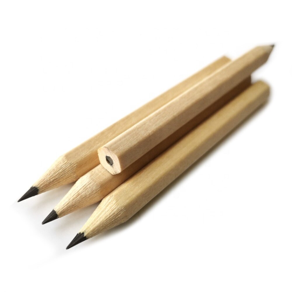 Natural Wooden Black Lead Sketching Drawing Wooden Lead Pencil