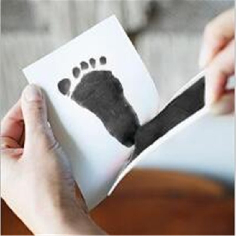 Liefde Baby 100% Niet Giftig Baby Handafdruk Footprint Opdruk Kit Baby Souvenirs Inkt Pad Voor Pasgeboren Baby