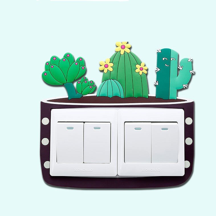 decor for room frame outlet wall light cover pared switchs funda apagadores y contactos de sticker on socket plug protector ligh