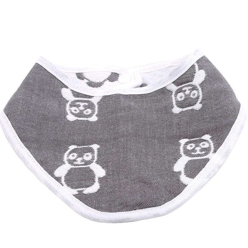 2 pz/impostato dovuto Lati 100% Garza di Cotone Morbido Del bambino Bavaglini Tutte Le Stagioni infantile unisex Accessori di Abbigliamento