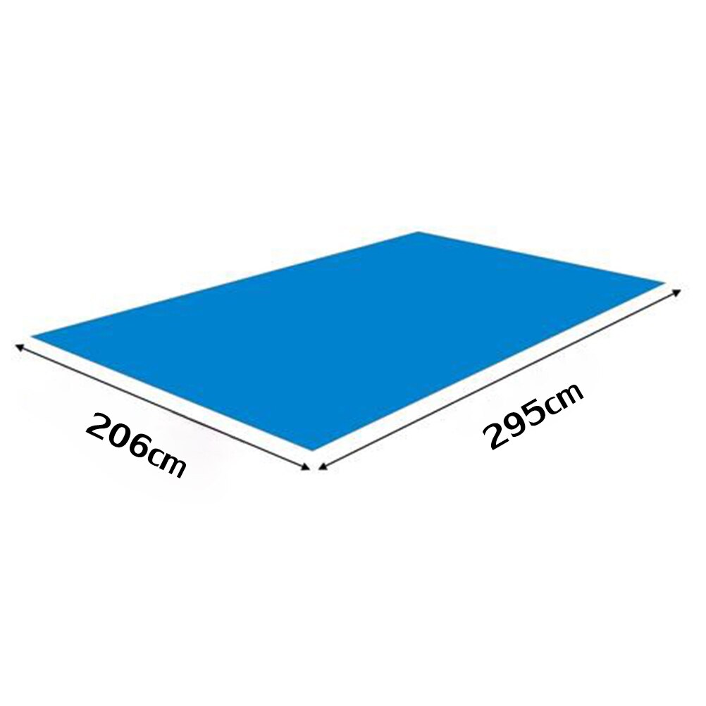 Rectangle Swimming Pool Mat Foldable Pool Floor Cloth Swimming Pool Protective Mat