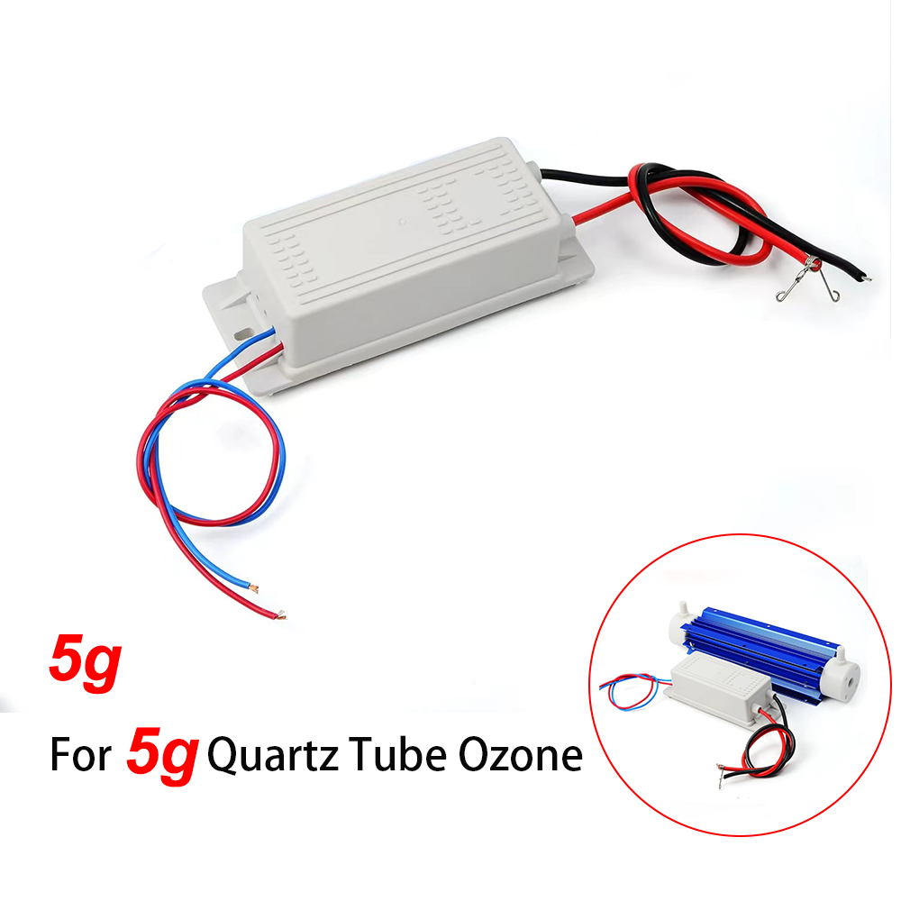 Generador de ozono de 5g, 10g, 20g, fuente de alimentación, pieza de generador de ozono DIY, componentes purificadores de esterilización de aire para generador de ensamblaje DIY: Morado / 6,5 kg