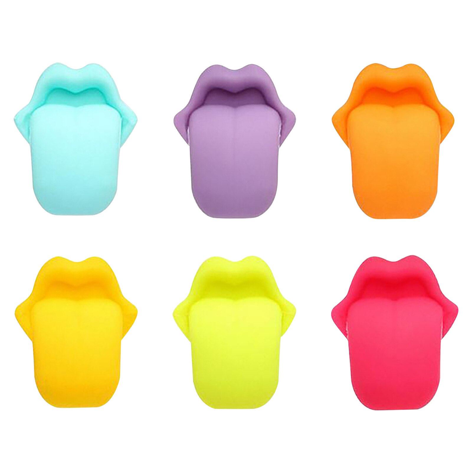 3# Silicone Pineapple Water Wine Glass Mark Wine Glass Recognizer Party Wine Glass Drink Identification Marker: F