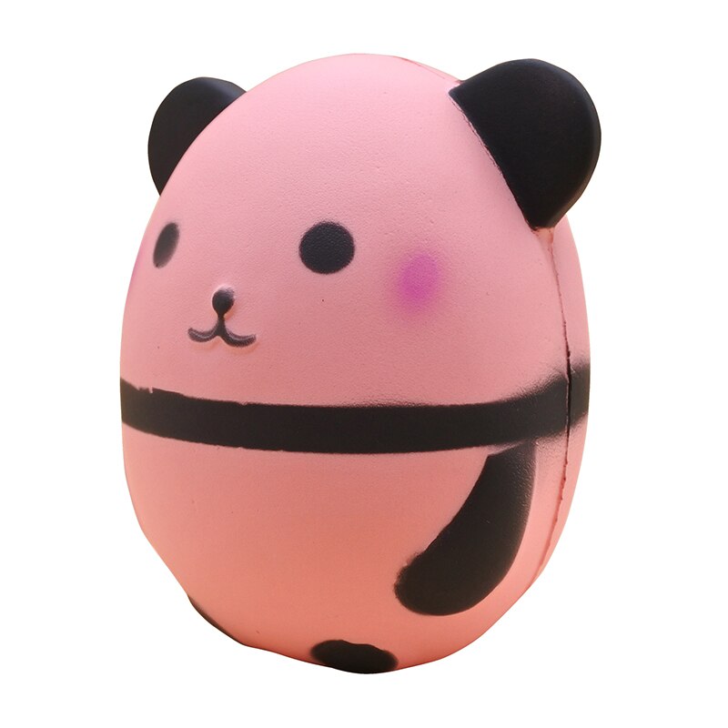14Cm Kawaii Roze Panda Squishy Langzaam Stijgende Creatieve Dier Pop Zachte Squeeze Speelgoed Voor Kinderen Grappige Stress Speelgoed