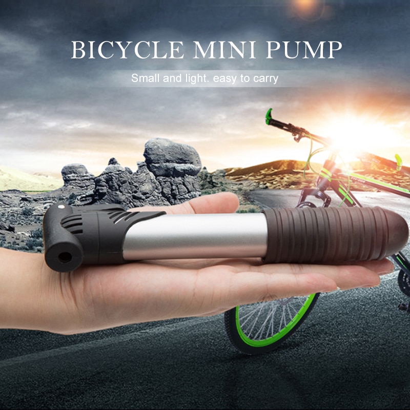 Schwarz Mini tragbaren hochfeste kunststoff fahrrad pumpe fahrrad reifen inflator Ultra-licht Spielereien selbst-inflator Fahrrad pumpe