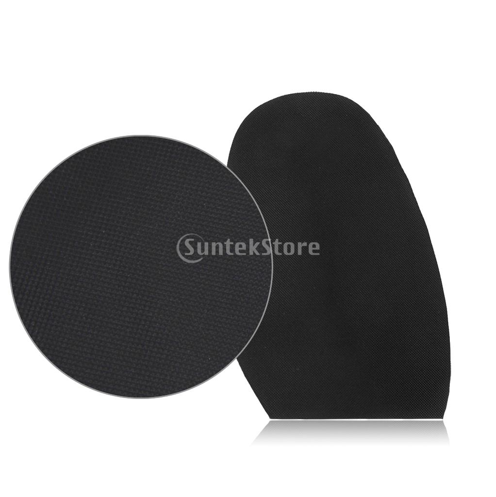 Footful Men's Stick on Rubber Half Soles Anti Slip Wear Proof Shoe Repair Thickness 1.7mm