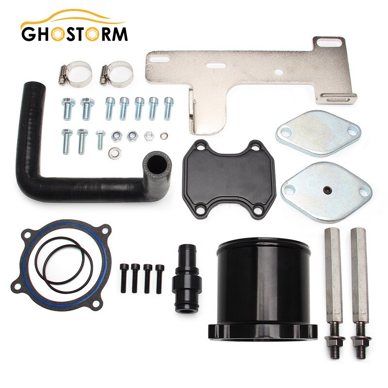 1 Set Car EGR Cooler Throttle Valve Delete Kit Fit for Dodge Ram 6.7L Cummins Diesel Brand Automobile Motorcycle Tools