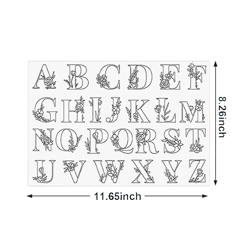 2pc Water Soluble Stabilizer Embroidery Stick And Stitch Embroidery Paper Tear Away Embroidery Stabilizers With Flower Patterns