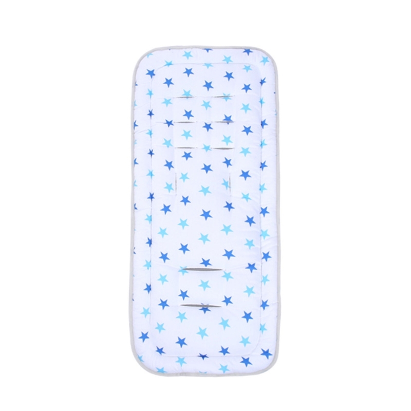 Universal- Baby Kinderwagen Sitzkissen Starke Buggy Sitz Liner Pad Atmungsaktive Gittergewebe Baumwolle freundlicher Warenkorb matt Kinderwagen Zubehör