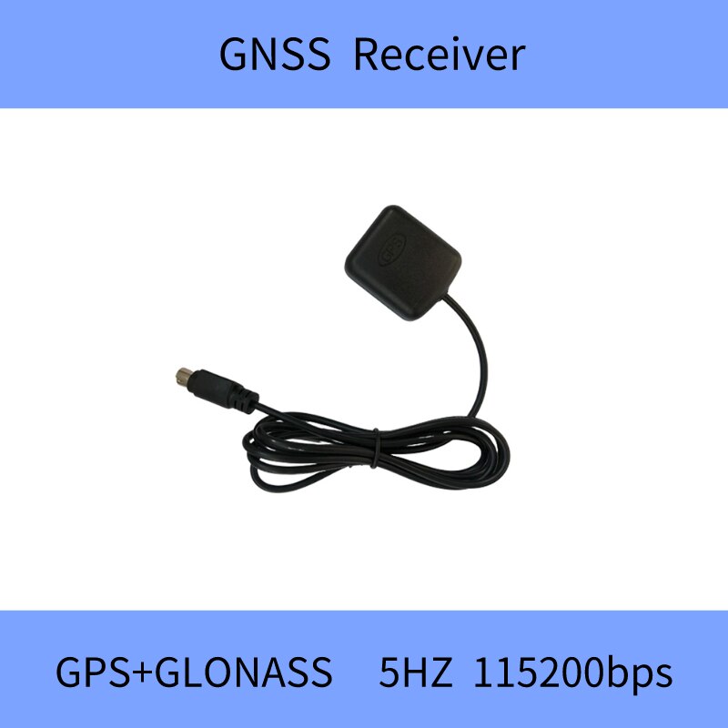 PS2 Connector Gps Glonass Ontvanger M8030 Dual Mode Gnss Chip RS232 Niveau 5Hz 115200bps NMEA0183 Gnss Ontvanger BP-828