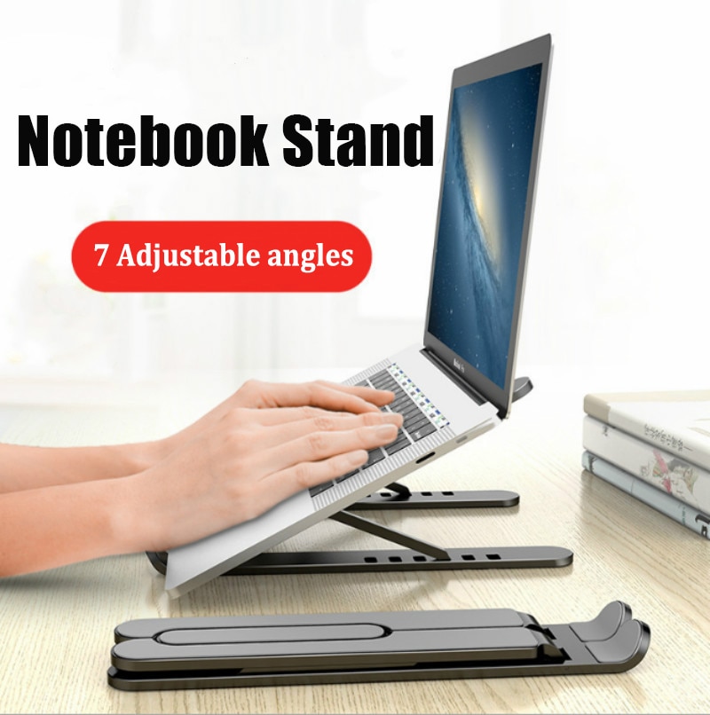 Zexmte – support réglable et pliable pour ordinateur portable, antidérapant, support de bureau pour ordinateur portable et tablette, pour Macbook Pro Air iPad Pro HP