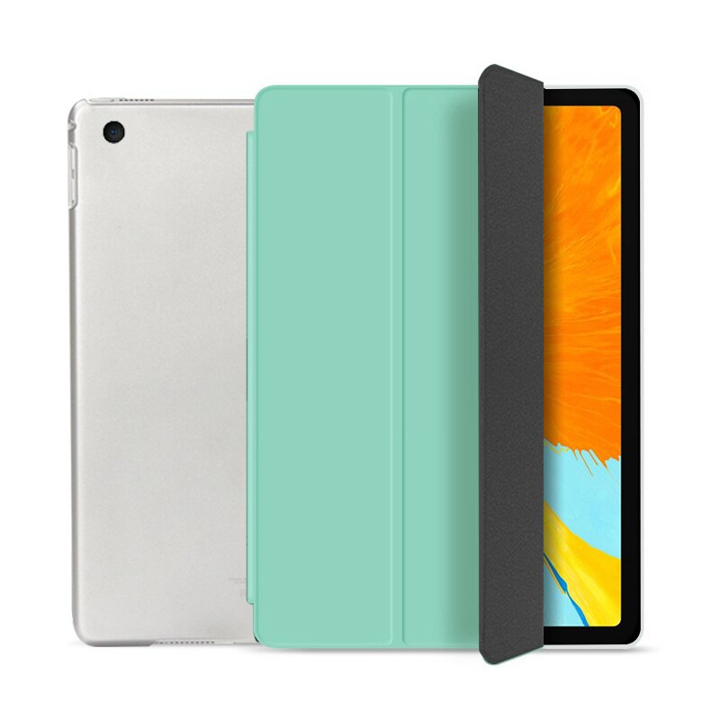 Funda de tableta para iPad 9,7, , , A1893, A1954, A1822, funda inteligente de PU ultradelgada para iPad 5, 6, 5ª y 6ª generación: Mint Green / iPad 9.7 2018