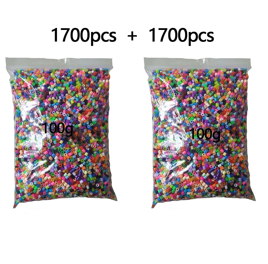 200G Wit + Zwart 5Mm Hama Kralen Zekering Kralen Set Puzzels Speelgoed Leren Zekering Kralen Speelgoed Voor Kinderen Speelgoed: Mixed