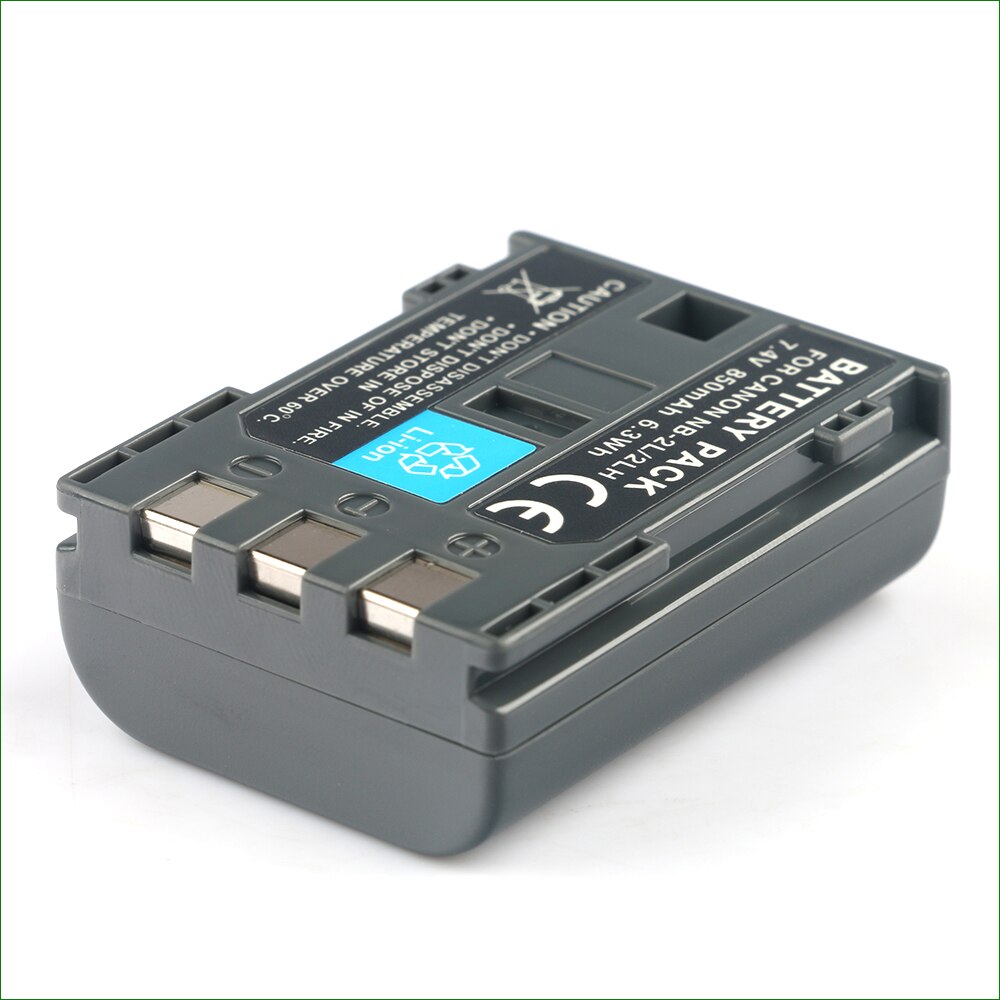 NB-2L NB-2LH Batterie D'appareil Photo Numérique Pour Canon NB-2L12 NB-2L14 NB-2L24 BP-2L5 BP-2LH CB-2LWE EOS 350D 400D Numérique Rebel XT, XTi