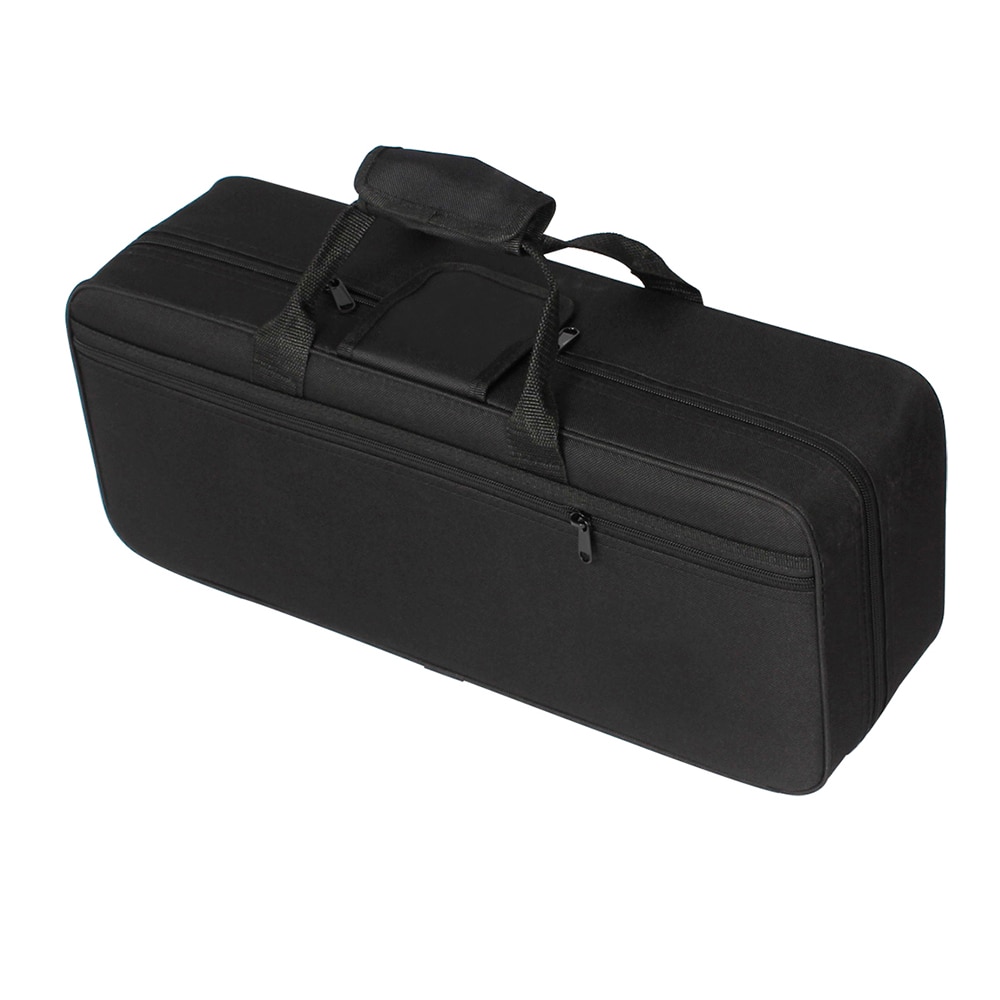 600d trompet gigbag box rugzak waterafstotend oxford doek met verstelbare dubbele schouderriem vak schuim katoen gevoerd