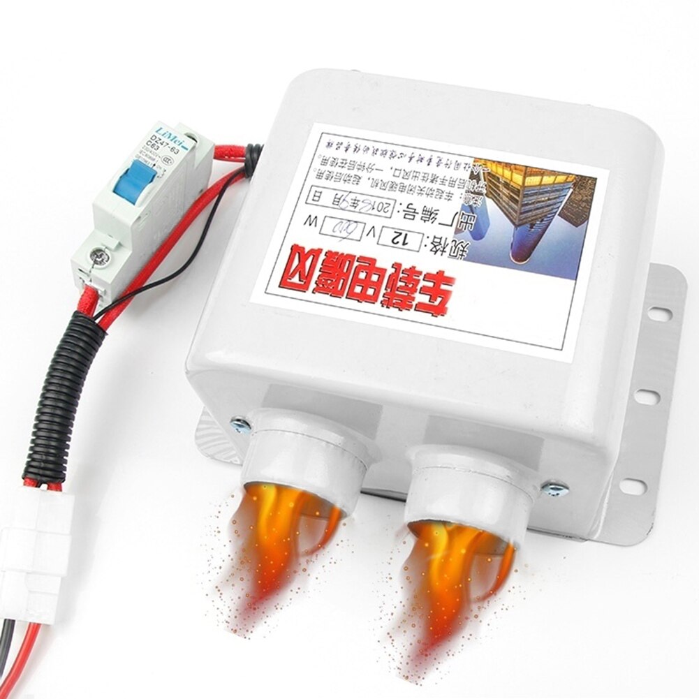 The durable400/600/800W 12/24V Portable Truck Car Heater Fan Windshield Defroster Demister