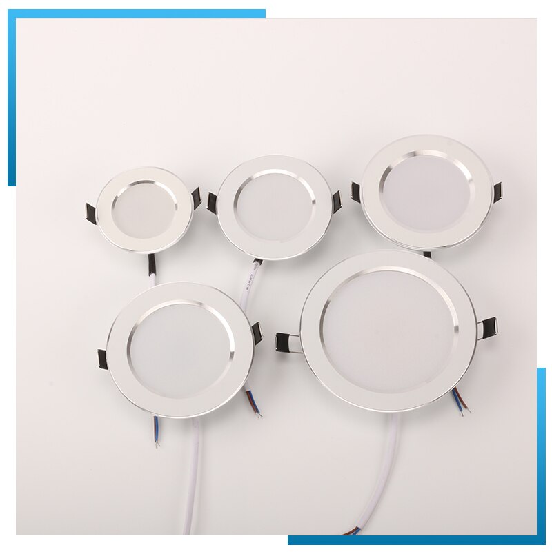 3W 5W 7W 9W 12W 15W Led Downlight 220V AC240V LED Ceiling living room light Lighting bathroom spotlight ceiling Lamps