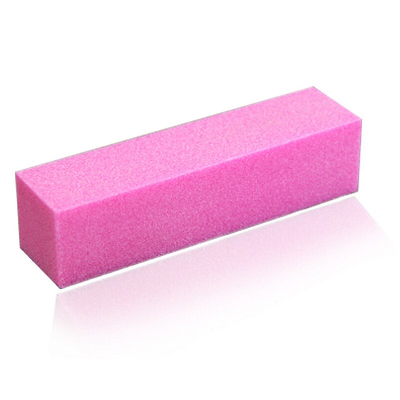 10 Pcs pink Nail Art Buffer File Block Pedicure Manicure Buffing Sanding Polish