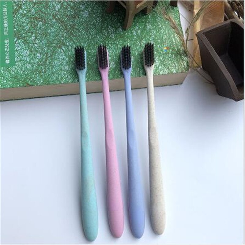 Eco-Friendly Children Toothbrush Bamboo carbon Soft Hair Baby Infant Dental Care Teeth Brush Cleaning Baby Training Toothbrush