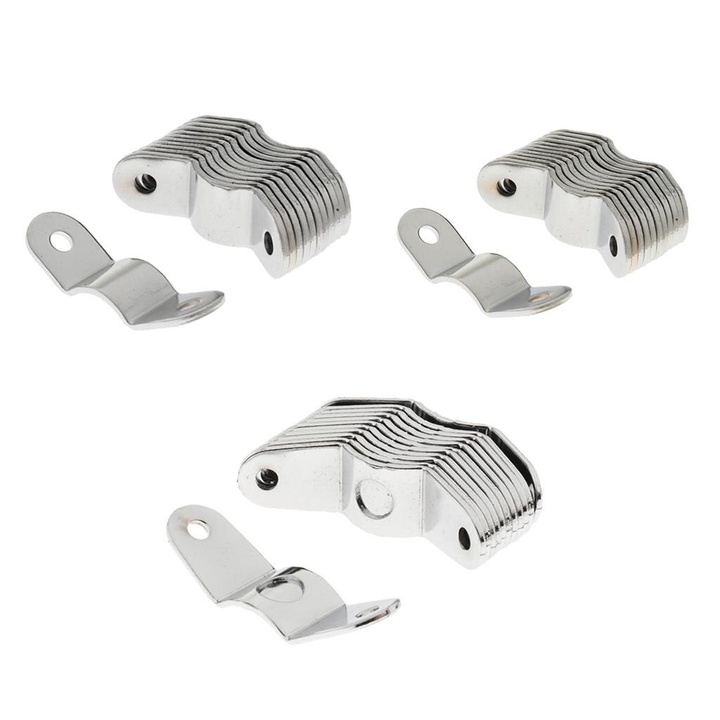 12 Pcs Bass Drum Attach for Dia. 16/22/25mm Stand Holder Tube