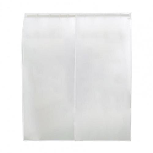 PEVA	Hanging Closet Cover Closet Cover Dust-proof Transparent Closet Cover PEVA Lace Up Clothes Protector for Bathroom: L