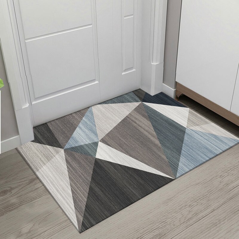 Moderne géométrique impression tapis de sol salons anti-dérapant tapis pour chambre cuisine salle de bain tapis bienvenue tapis pour porte d'entrée: mat style 5 / 40x60cm